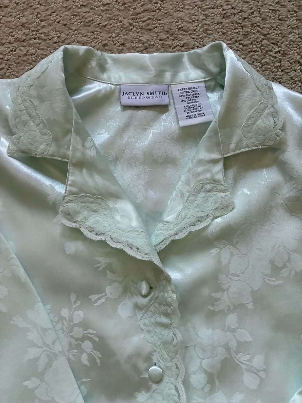 Jaclyn Smith Sleepwear Pajama Set XS